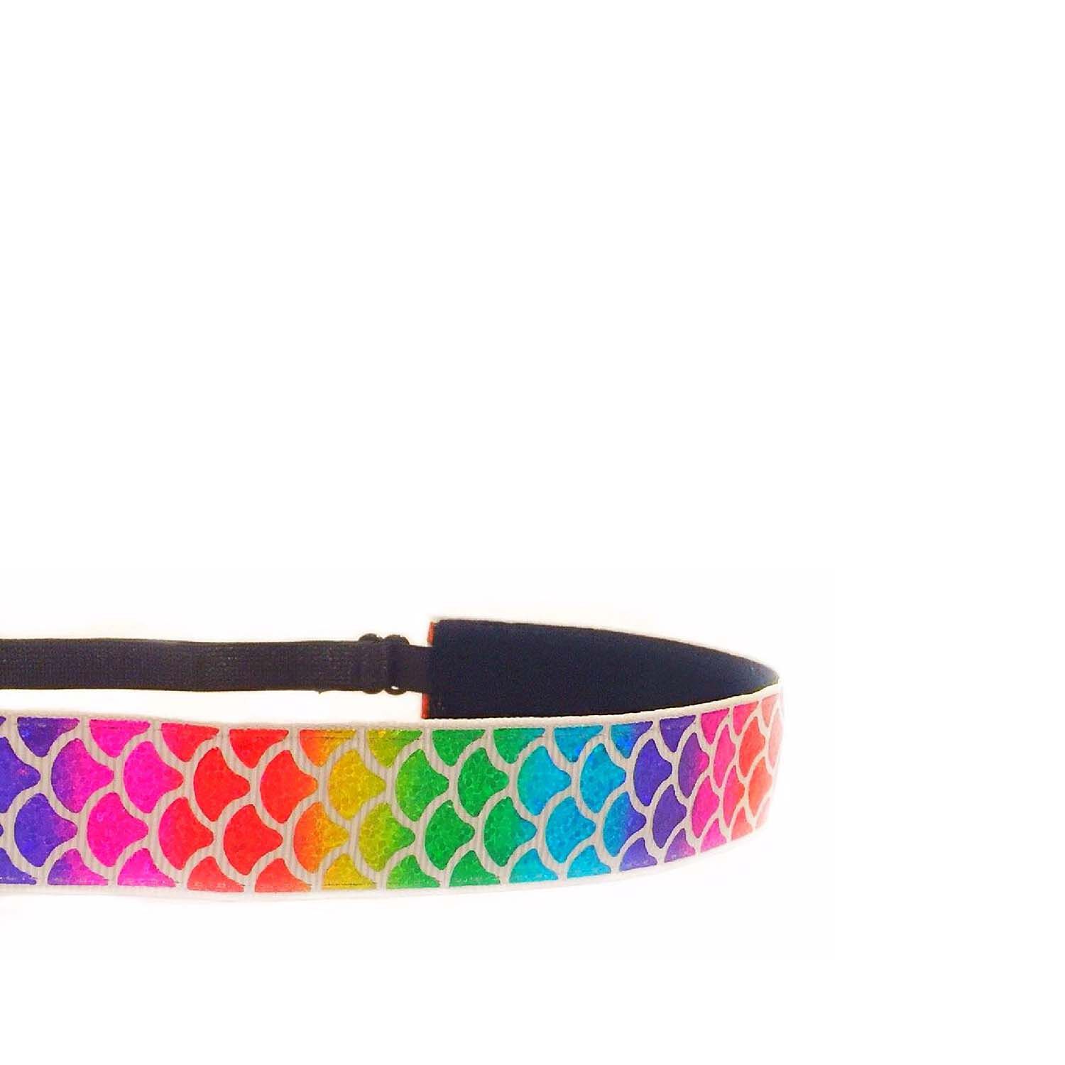 Print Adjustable Headband - Mermaid